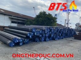 Thép ống đúc phi 141 DN125 tiêu chuẩn ASTM A106/A53/API5L
