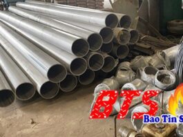 thép ống hàn 457