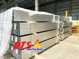Giá thép hộp mạ kẽm mới nhất